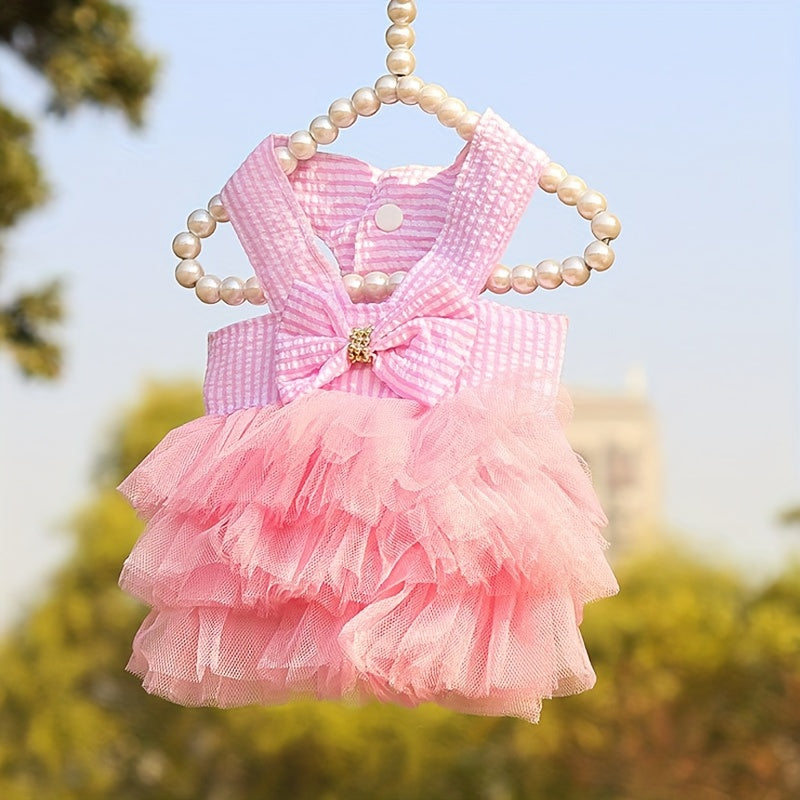 Adorable Princess Dress For Dogs - Perfect Costume For Small Dogs, Puppy Skirt