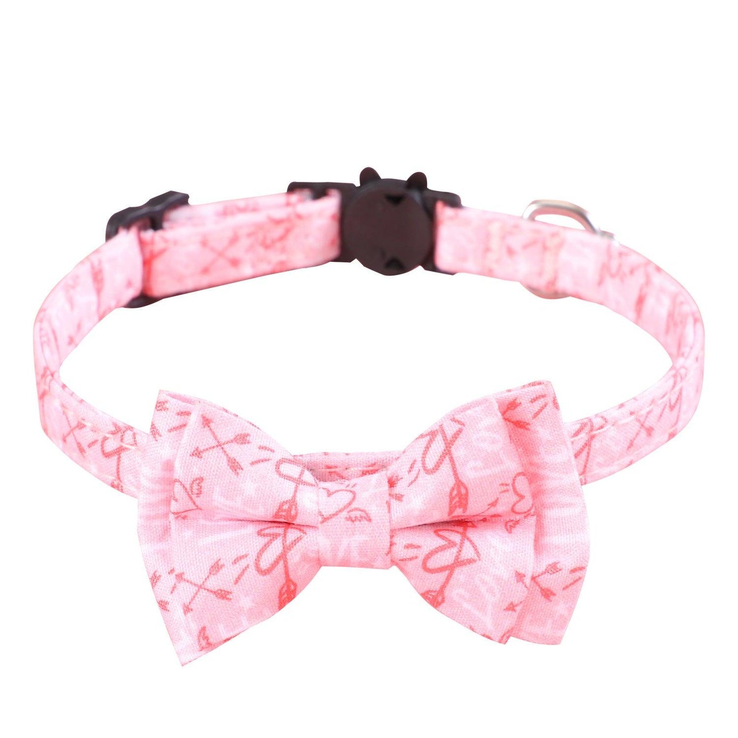 Valentine's Day Love Paws Leash And Bow Tie Set