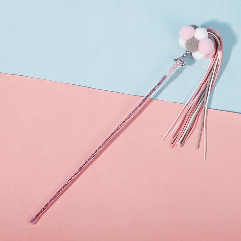 Interactive Kitty Bell Wand - Engage Your Cat With Playful Fun!