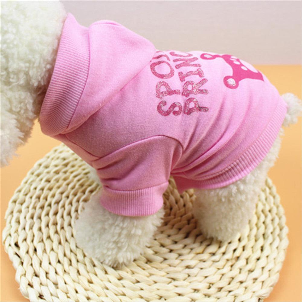 Princess Pink Hooded Cat Puppy Dog Clothes: The Ultimate Regal Ensemble For Your Furry Companion