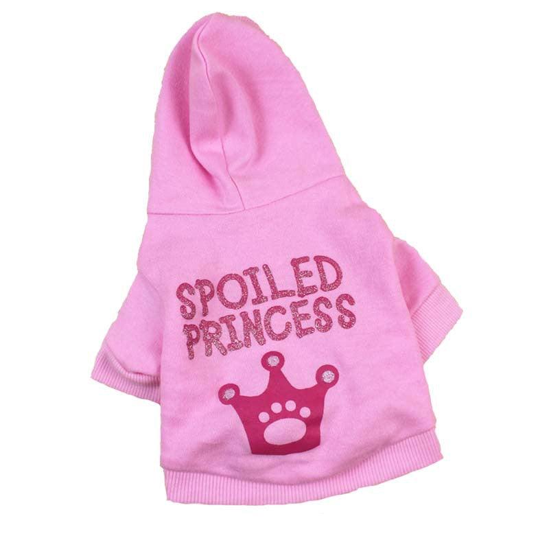 Princess Pink Hooded Cat Puppy Dog Clothes: The Ultimate Regal Ensemble For Your Furry Companion