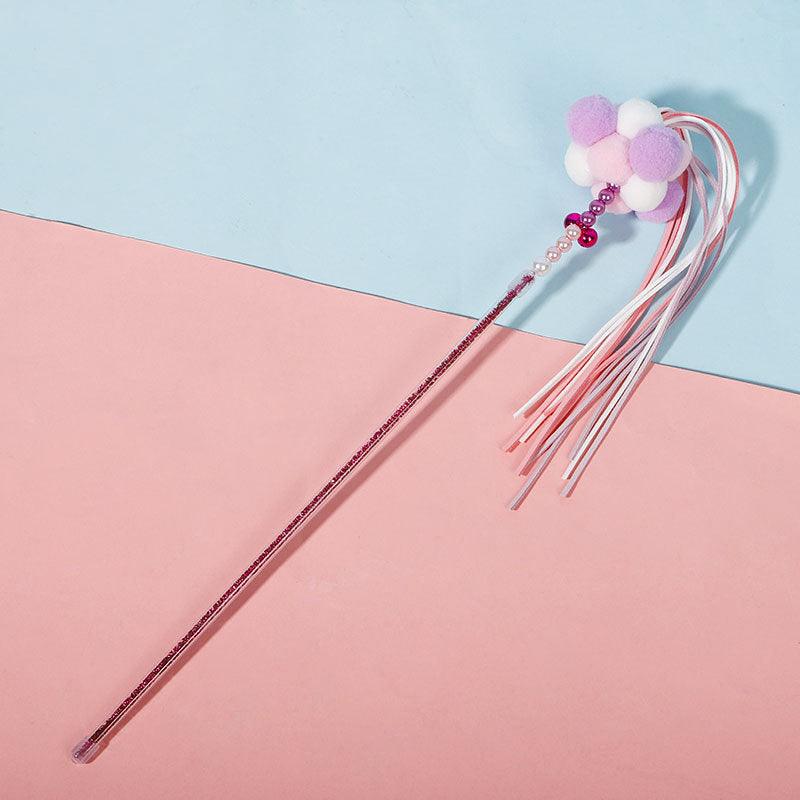 Interactive Kitty Bell Wand - Engage Your Cat With Playful Fun!