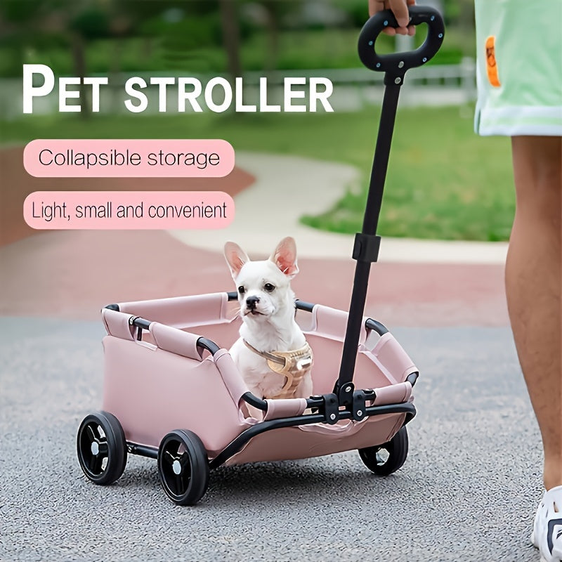 Cart, Approved By Airlines For Carrying Wheeled Dog Bags With Wheels, Suitable For Small And Medium-sized Dogs And Cats