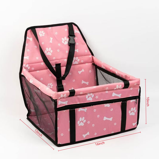 Pet Seats for Cars Pet Booster Seat for Small & Medium pets Up to 20lb, Folding Travel Bags for Dogs or Cats
